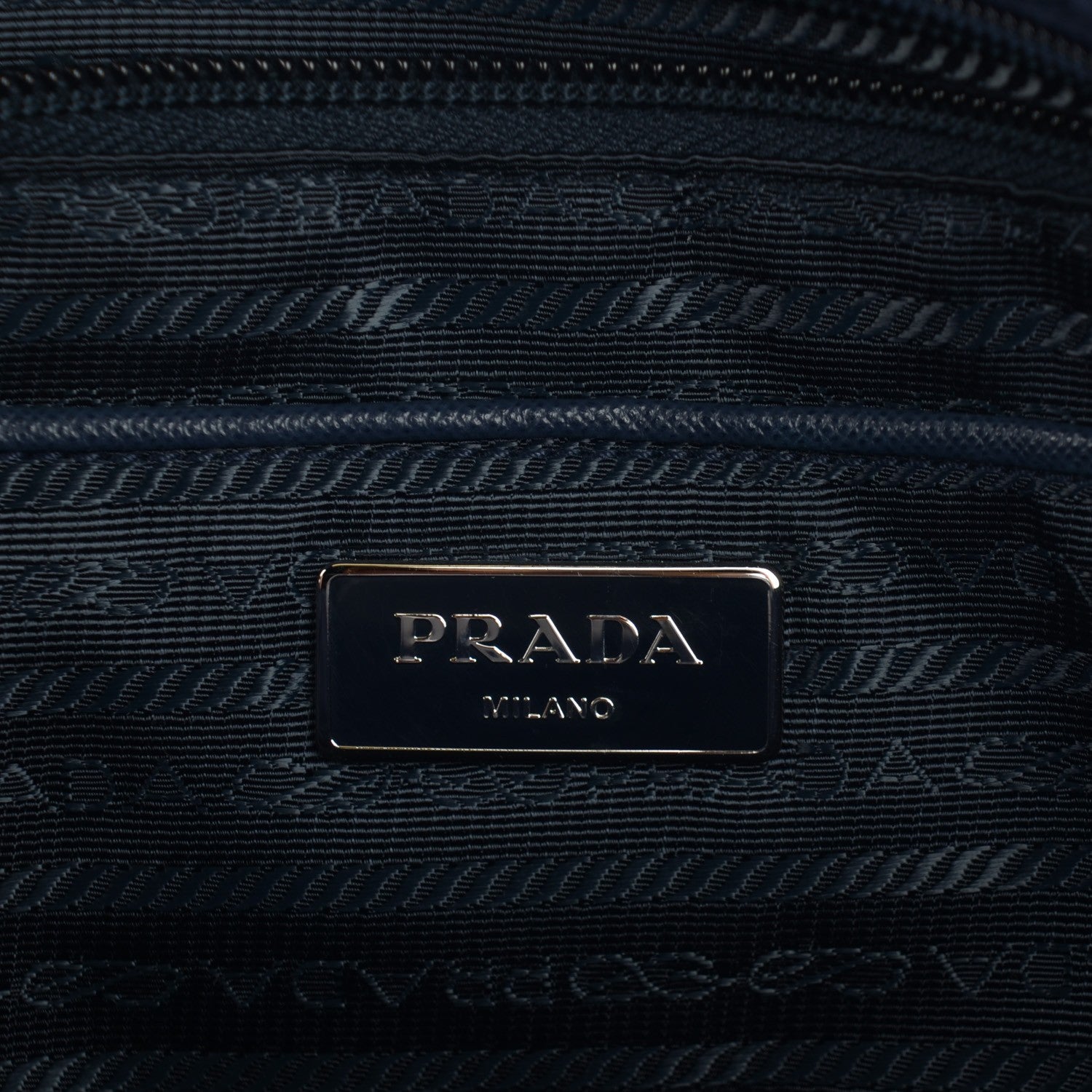 Prada Nylon Vela Tote Baltico 6 of 9