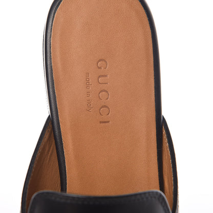 Gucci Calfskin Womens Princetown Slippers 35 Black 7 of 9