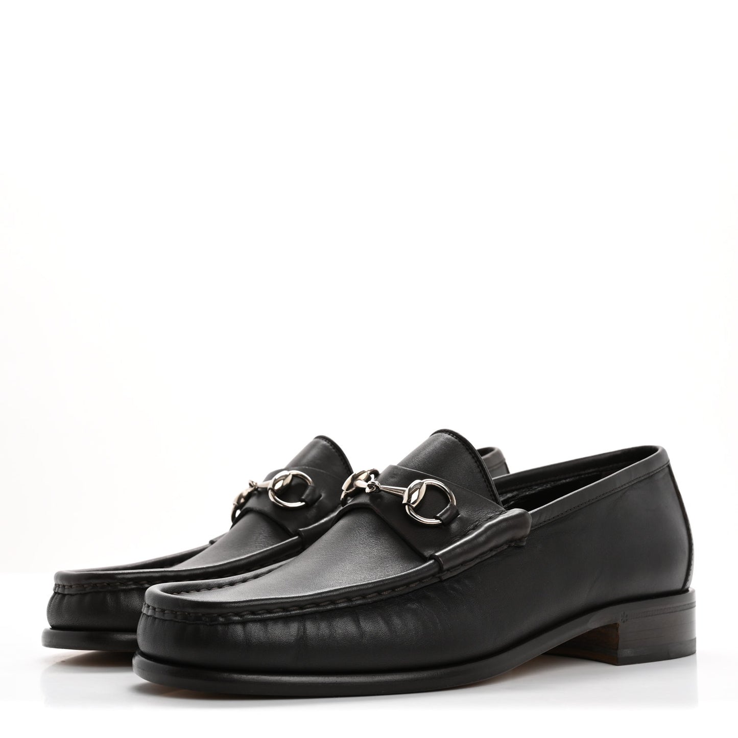 Calfskin Mens 1953 Horsebit Loafers 8 Marrone
