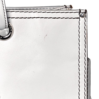 Loewe Calfskin Medium Shopping Tote White 12 of 15