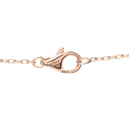 Cartier 18K Pink Gold Diamond Trinity Pendant Necklace 4 of 5