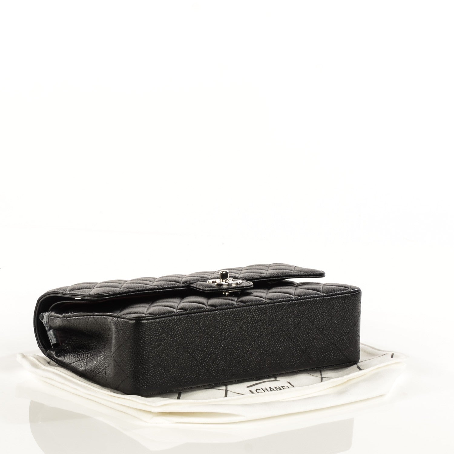 Chanel Caviar Quilted Medium Double Flap Black 4 of 8