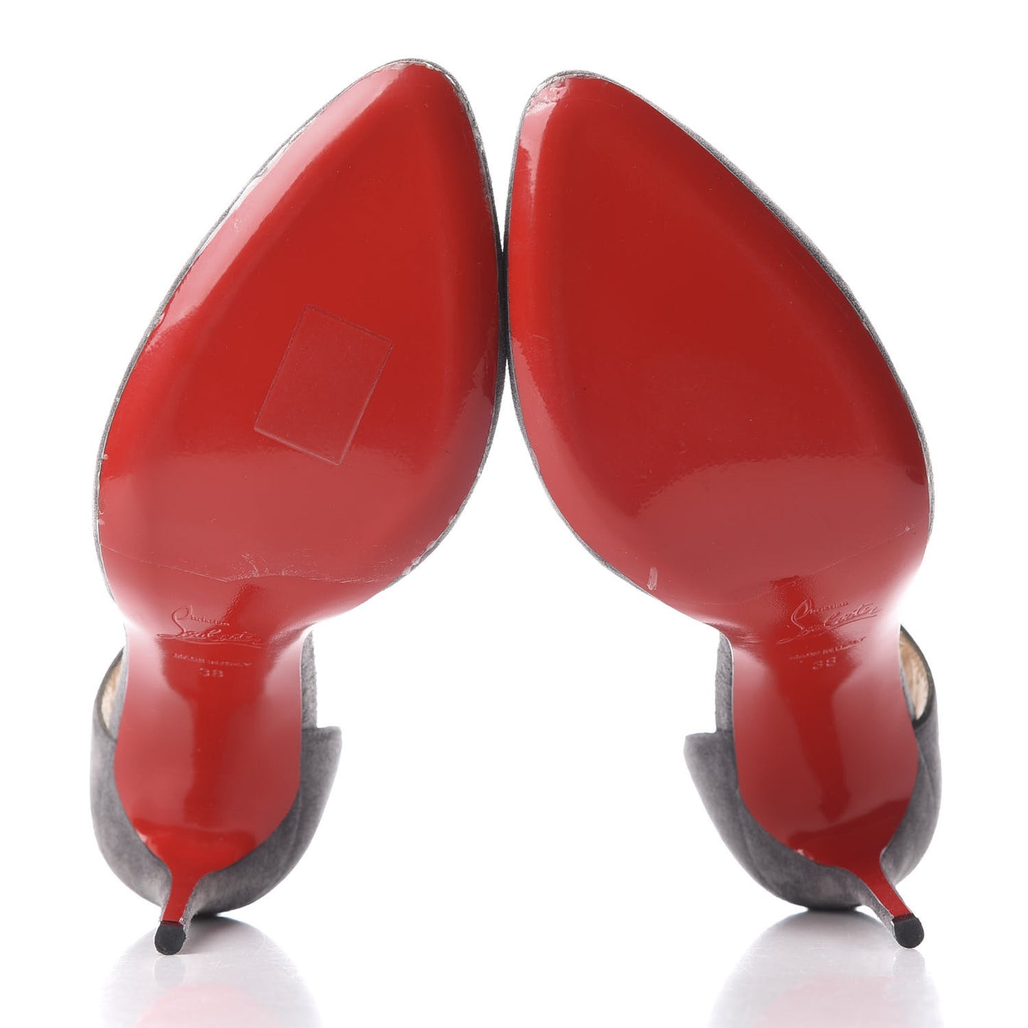 Veau Velours Catchy One 100 Pumps 38 Shadow