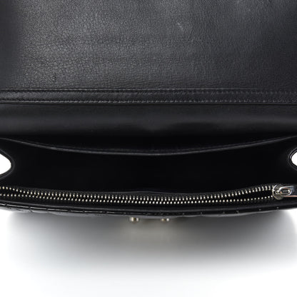Christian Dior Patent Cannage Miss Dior Promenade Pouch Black 5 of 9