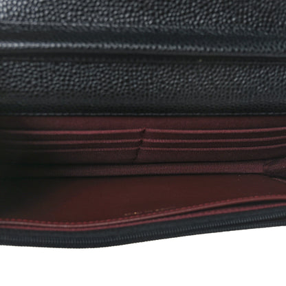 Chanel Caviar Quilted Wallet on Chain WOC Black 5 of 10