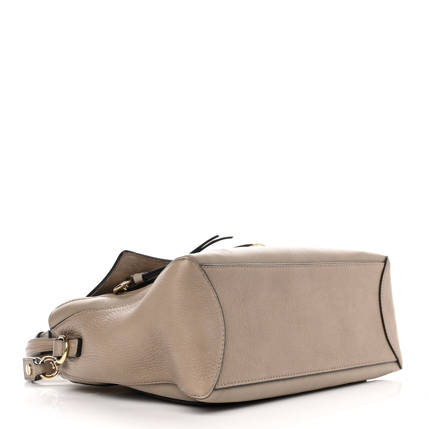 Calfskin Small Faye Day Shoulder Bag Motty Grey