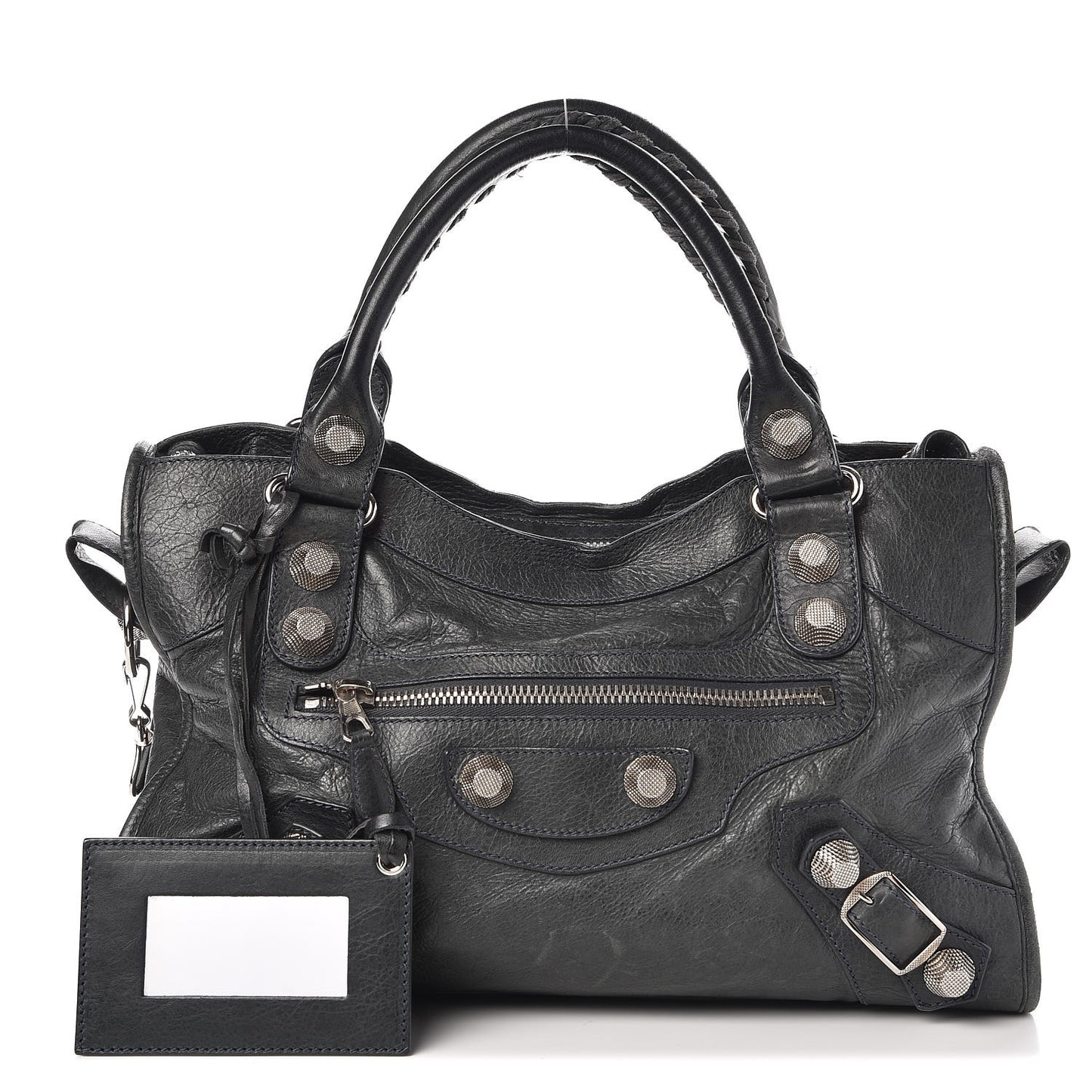 Agneau Giant 21 Silver Hardware City Anthracite