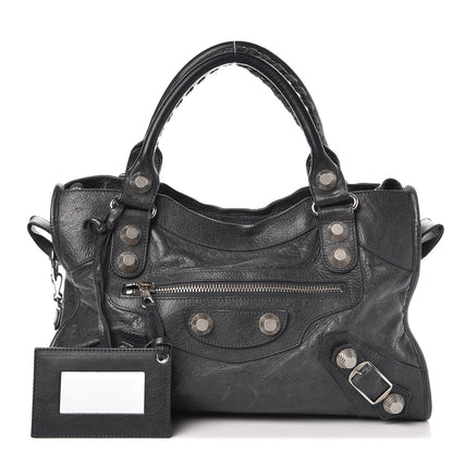 Balenciaga Agneau Giant 21 Silver Hardware City Anthracite 1 of 16
