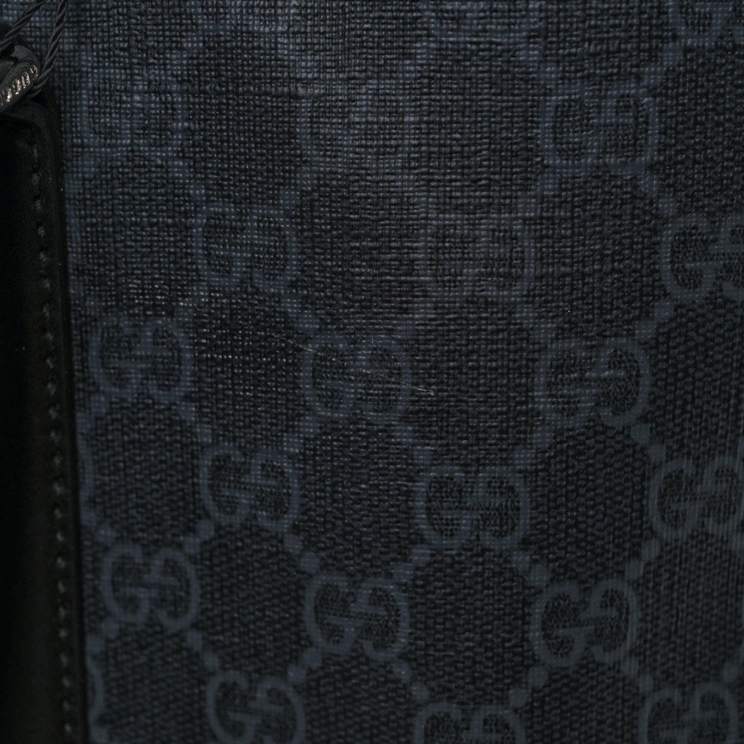 Gucci GG Supreme Monogram Web Tote Black Grey 11 of 11