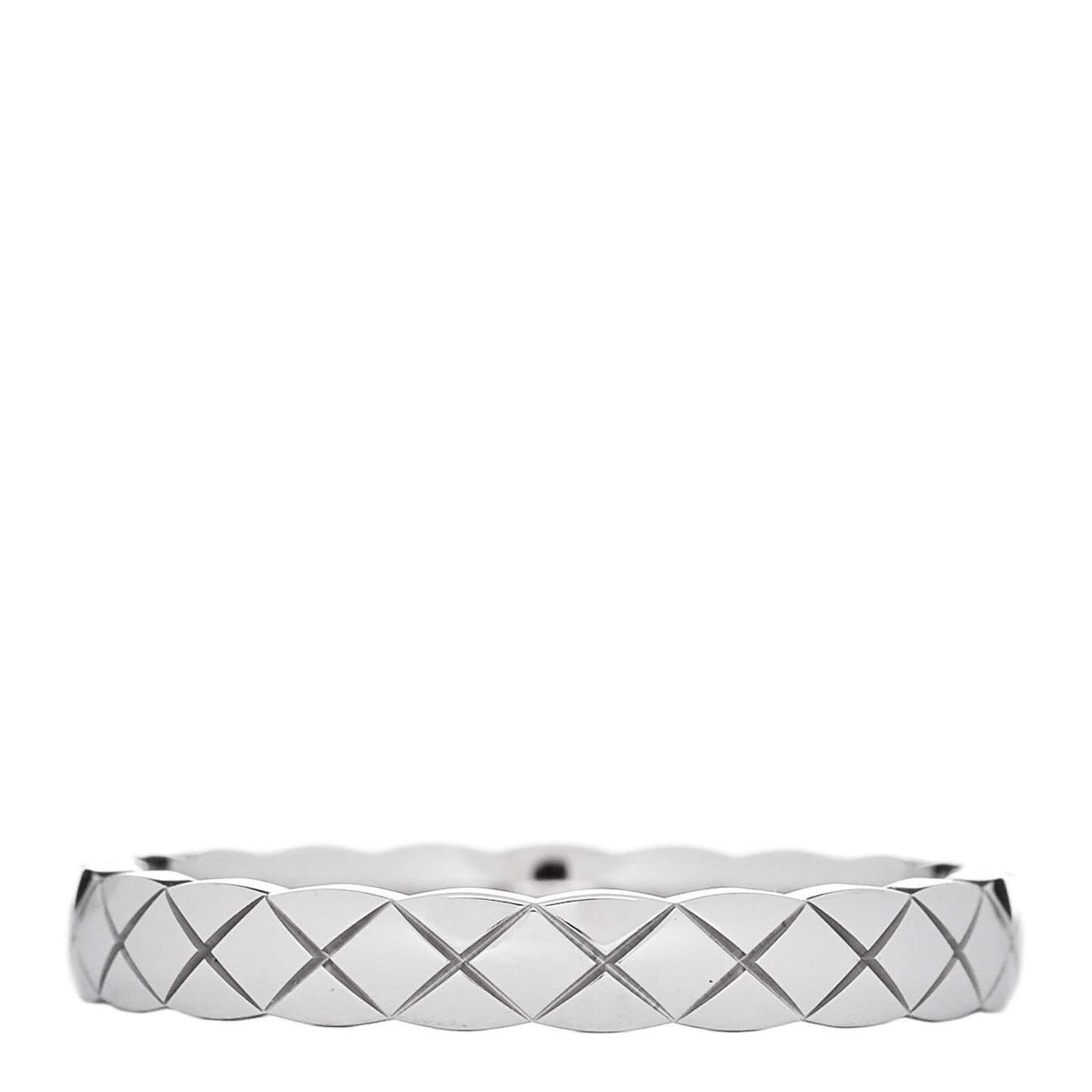 18K White Gold Mini Coco Crush Ring 61 9.5
