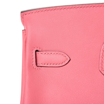 Hermes Swift Birkin 25 Rose Azalee 31 of 34