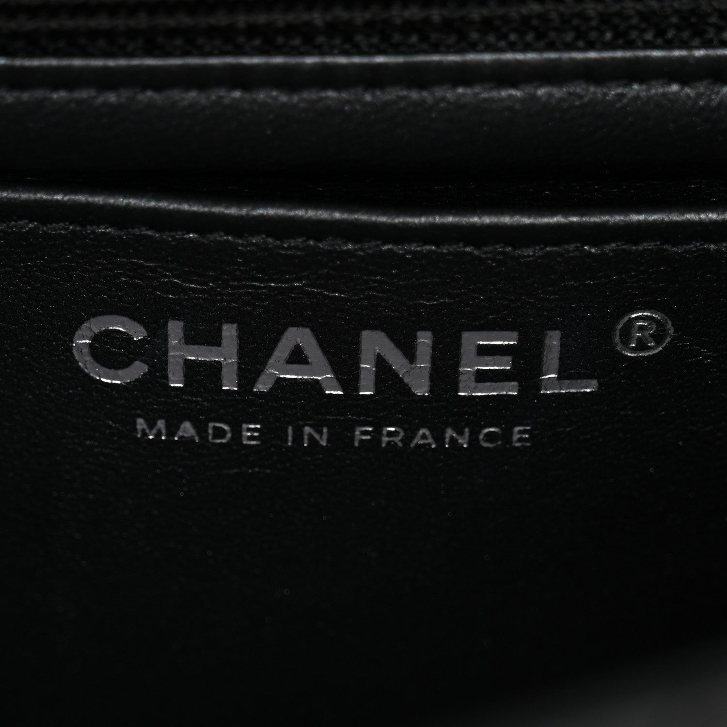 Chanel Lambskin Quilted Mini Rectangular Flap So Black 6 of 10