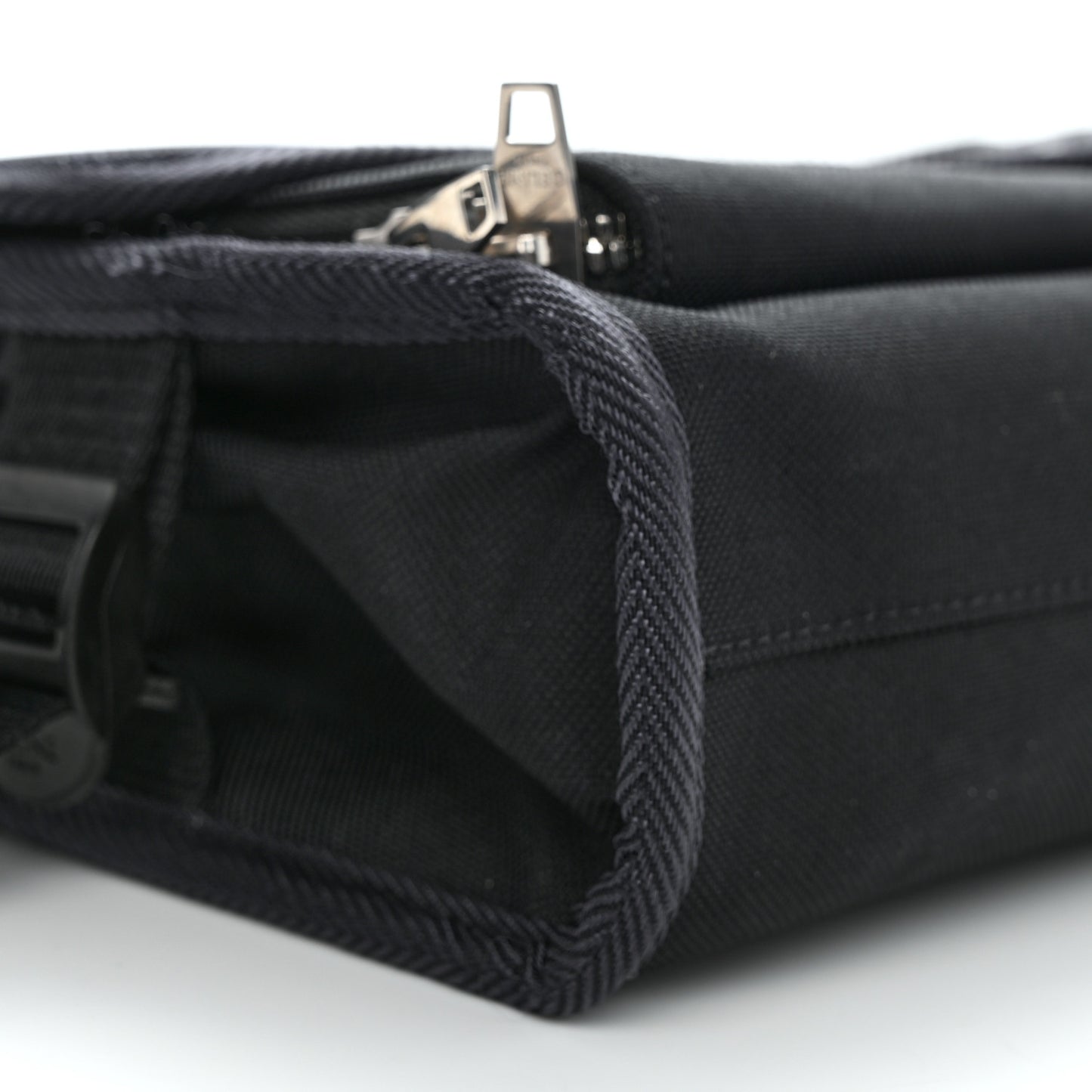 Canvas Small Trekking Messenger Bag Black