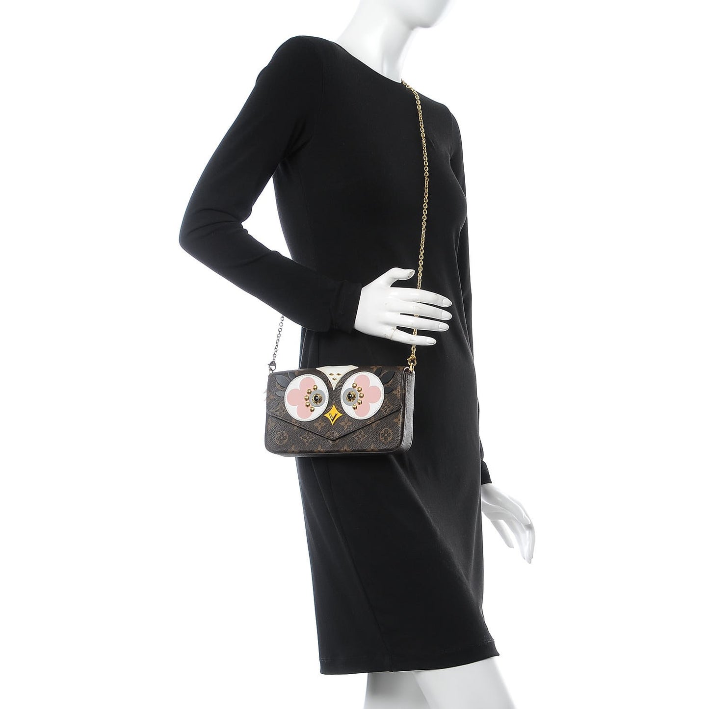 Monogram Lovely Birds Pochette Felicie Chain Wallet