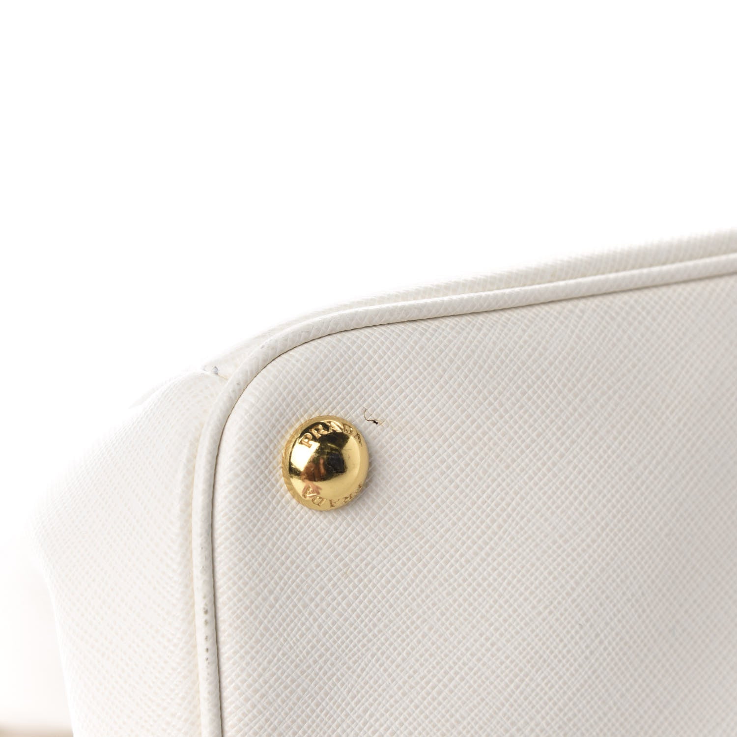Prada Saffiano Lux Large Tote Talco 8 of 15