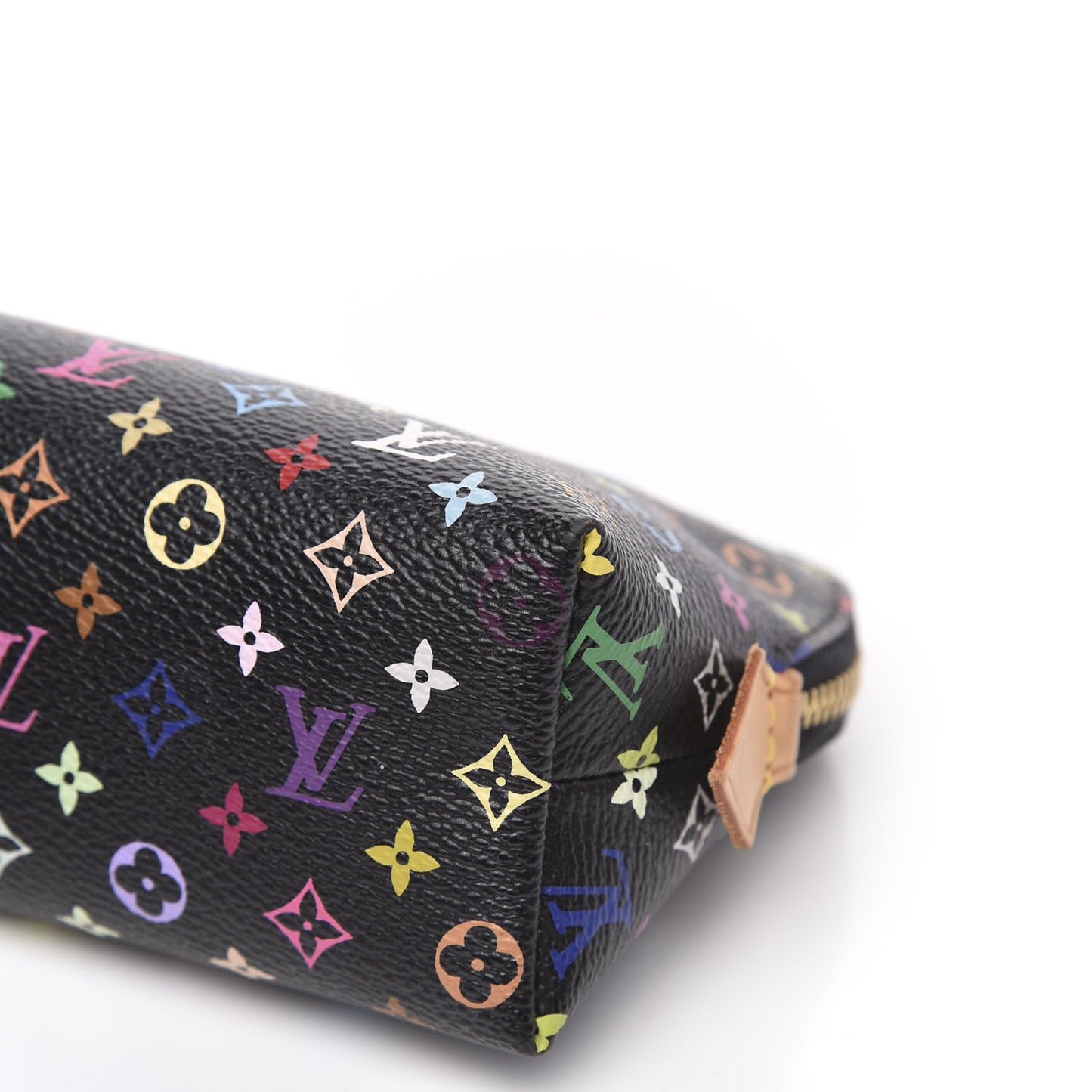 Monogram Multicolor Cosmetic Pouch Black Grenade