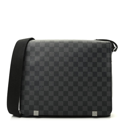 Louis Vuitton Damier Graphite District MM 1 of 8