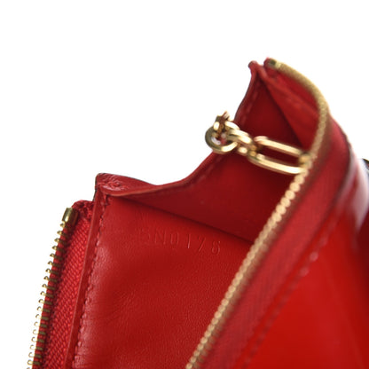 Louis Vuitton Vernis Key Pouch Cherry 7 of 8