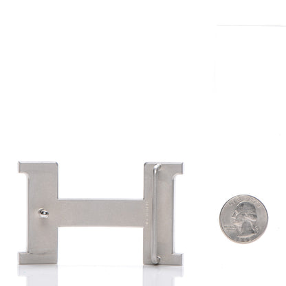 Hermes Brushed Palladium 42mm Constance 2 Belt Buckle 2 of 8