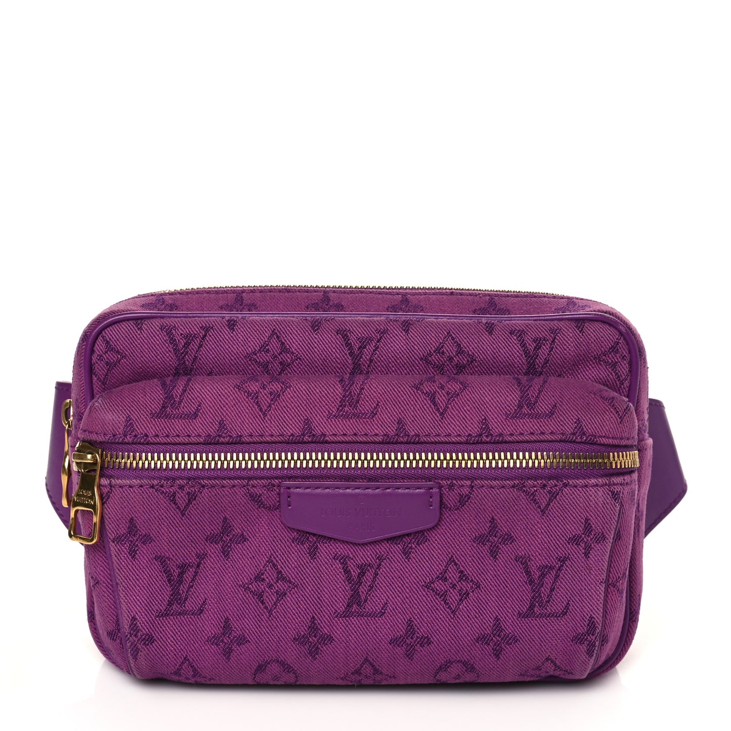 Denim Monogram Outdoor Bumbag Purple
