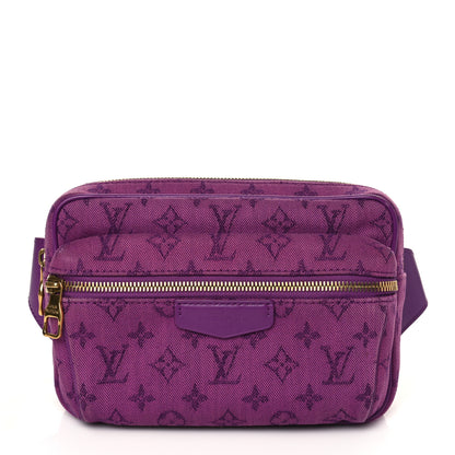 Louis Vuitton Denim Monogram Outdoor Bumbag Purple 1 of 8