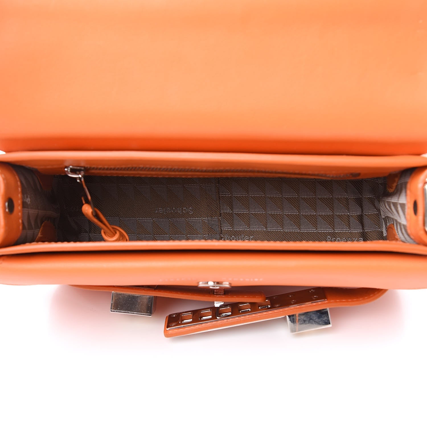 Proenza Schouler Smooth Calfskin Mini PS11 Classic Shoulder Bag Orange 5 of 12