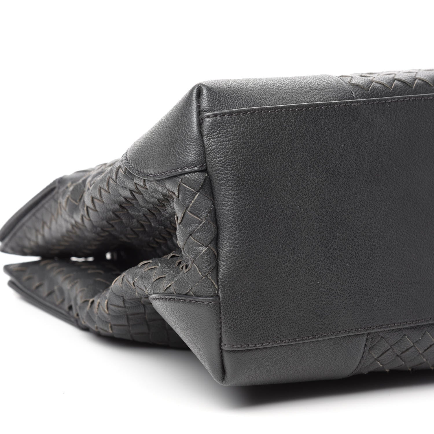 Bottega Veneta Nappa Intrecciato Large Top Handle Tote Grey 6 of 9