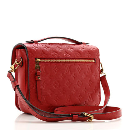 Louis Vuitton Empreinte Pochette Metis Scarlet 3 of 11