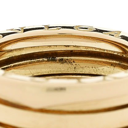 Bulgari 18K Yellow Gold B.Zero1 Three-Band Ring 52 6 5 of 5