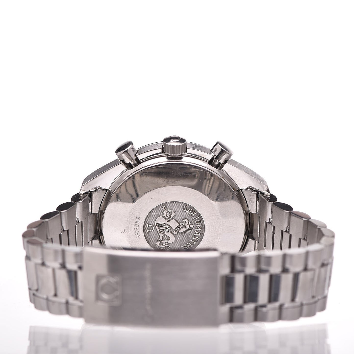 Stainless Steel 39mm Speedmaster Chronograph Automatic Watch Black 3510.50.00