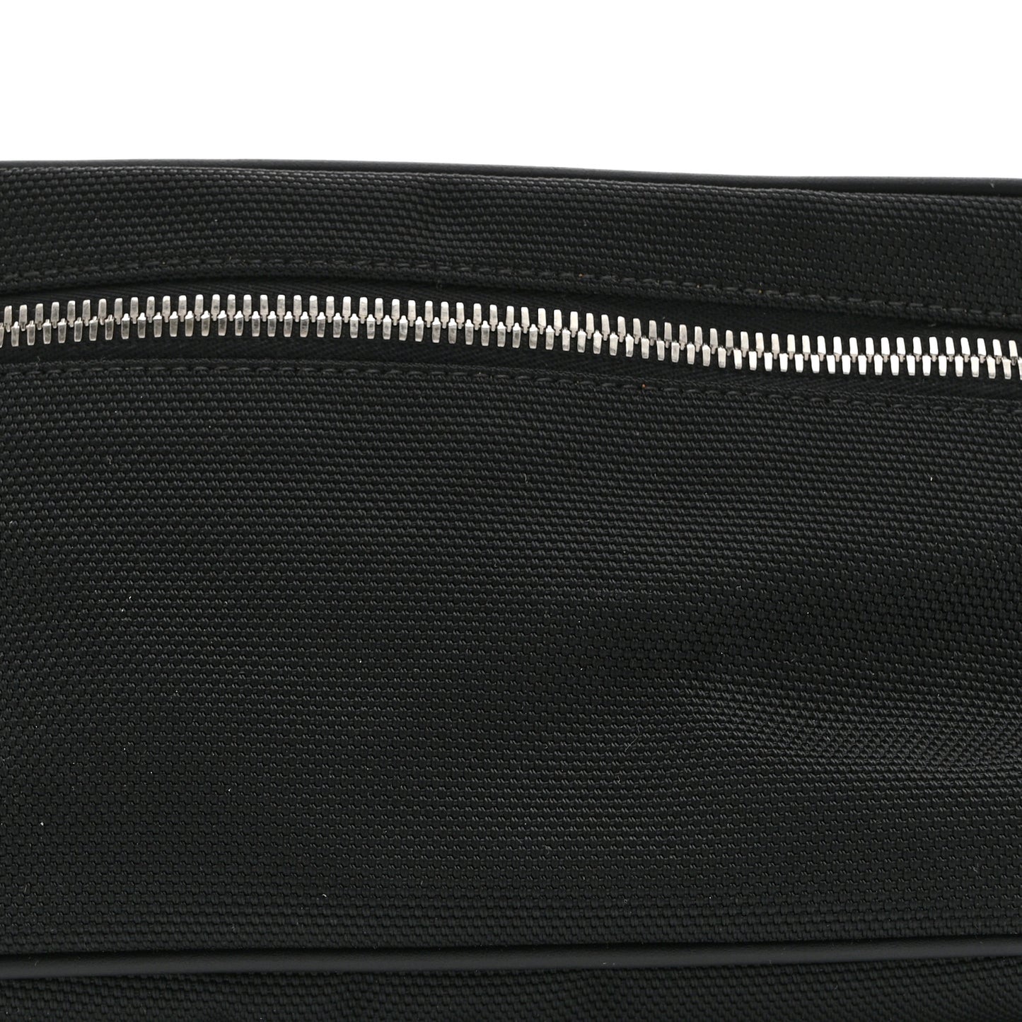 Techno Canvas Web Large Belt Bag Black