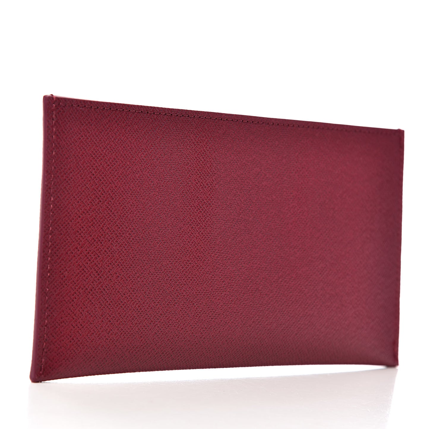Calfskin Felicie Card Holder Insert Fuchsia