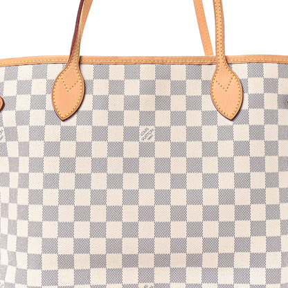 Louis Vuitton Damier Azur Neverfull MM 9 of 11