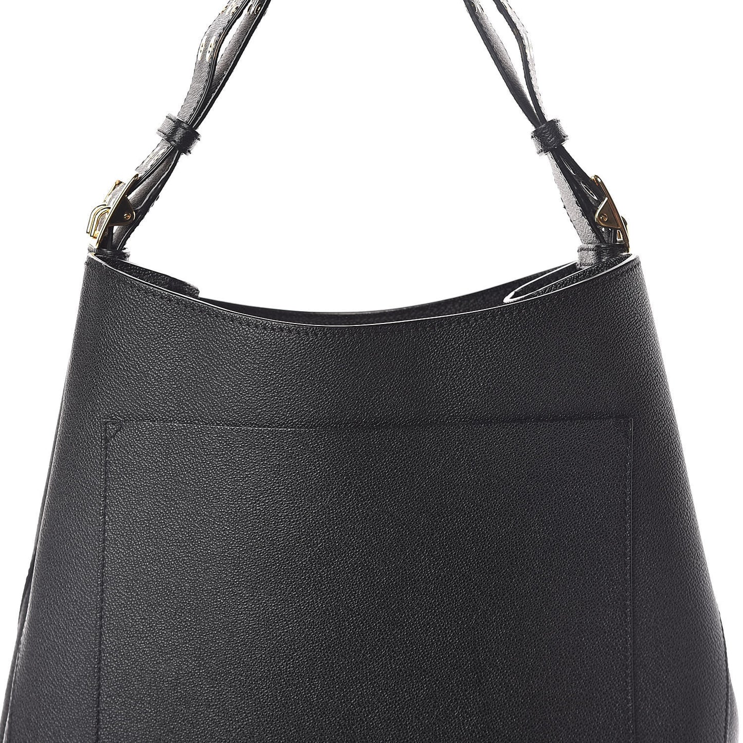 Soft Grainy Calfskin Small Studded Elmstone Hobo Black
