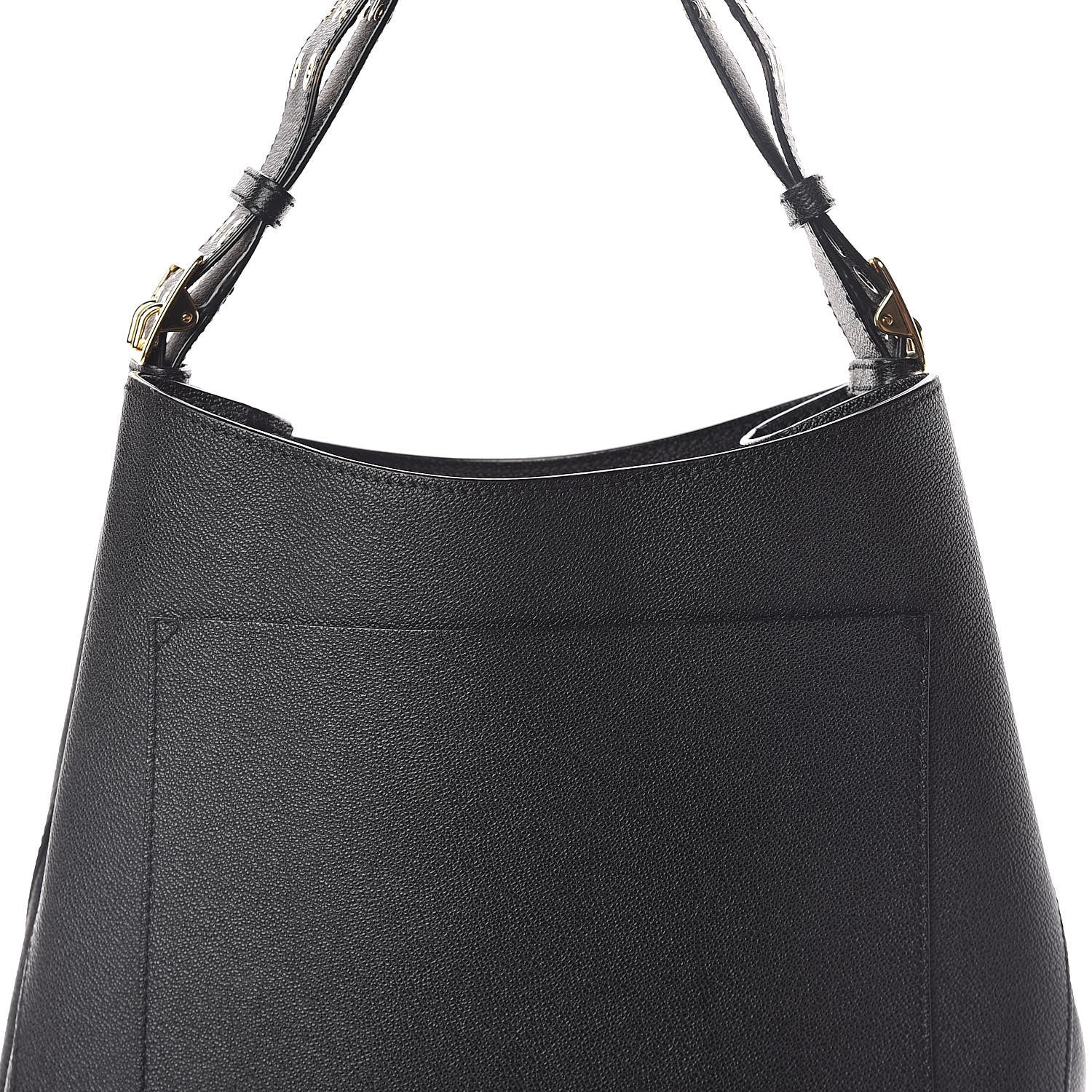 Burberry Soft Grainy Calfskin Small Studded Elmstone Hobo Black 8 of 10
