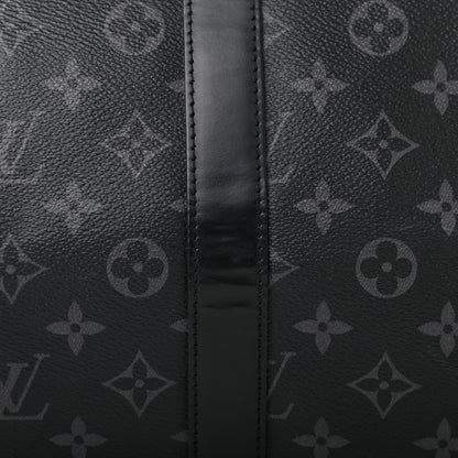 Louis Vuitton Monogram Eclipse Keepall Bandouliere 55 13 of 15