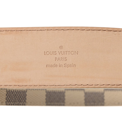 Louis Vuitton Damier Azur LV Initiales Belt 100 40 4 of 7
