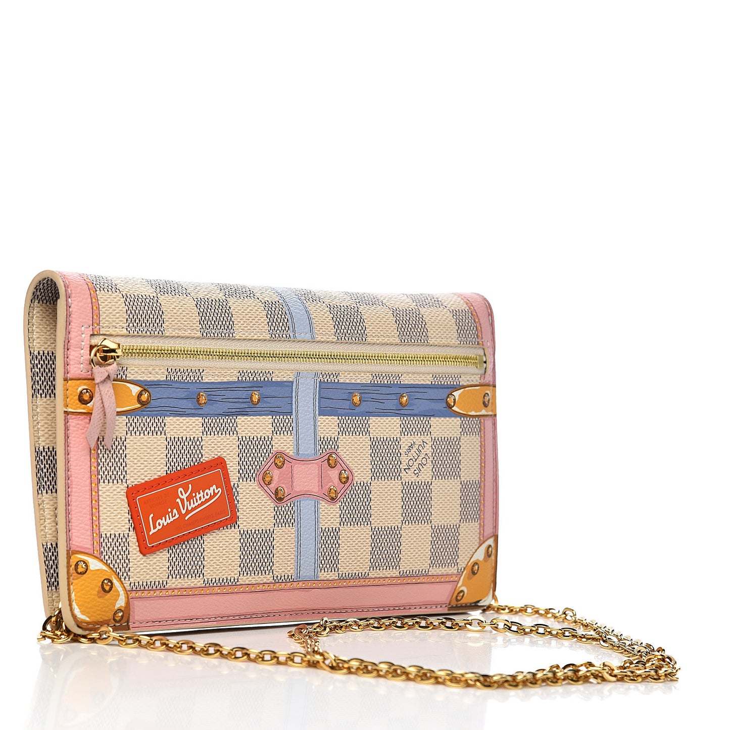 Damier Azur Summer Trunks Pochette Weekend
