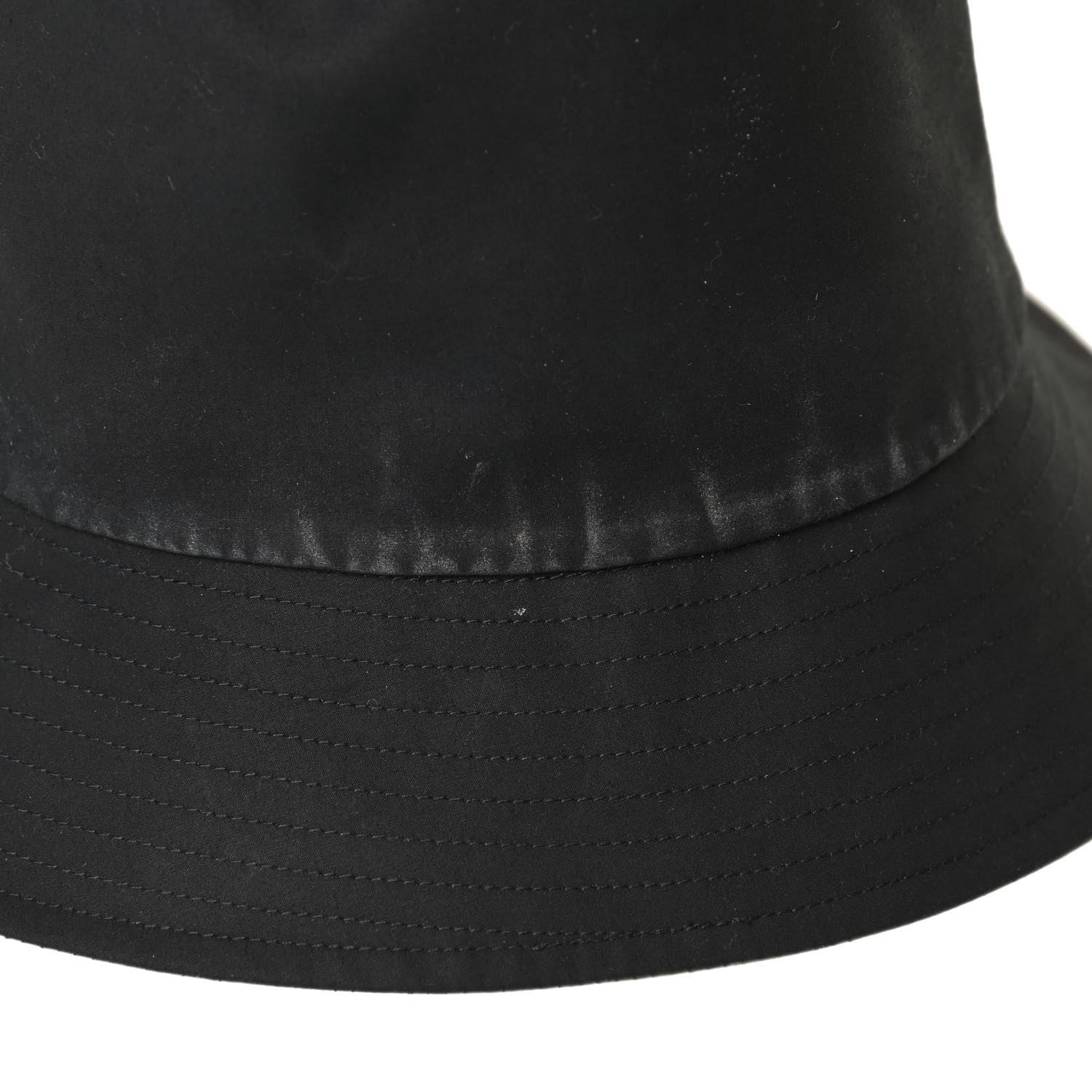 Christian Dior Polyester Cotton Oblique Teddy-D Brim Bucket Hat 57 Black 8 of 9