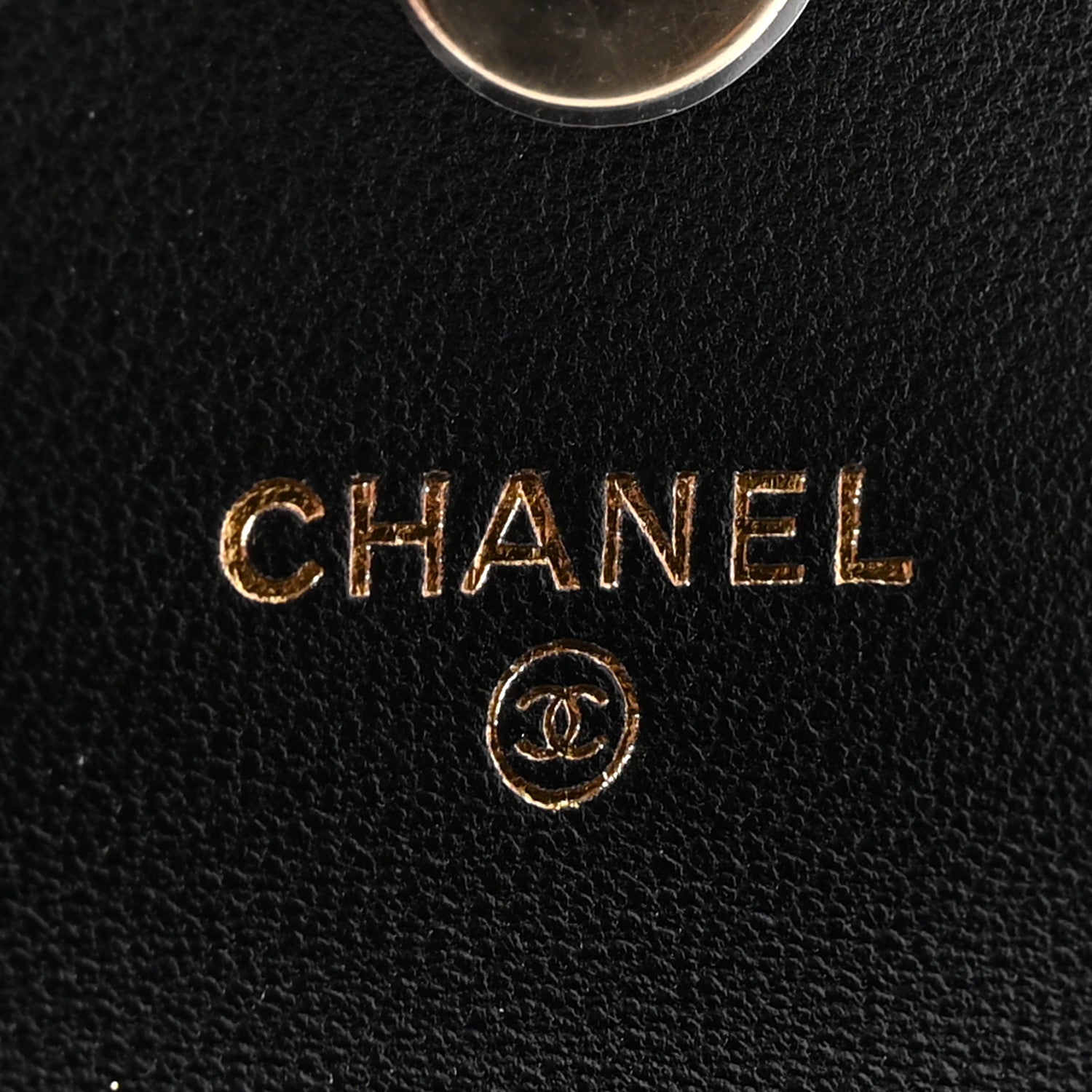 Chanel Lambskin Quilted Pearl Top Handle Clutch With Chain Black 6 of 12