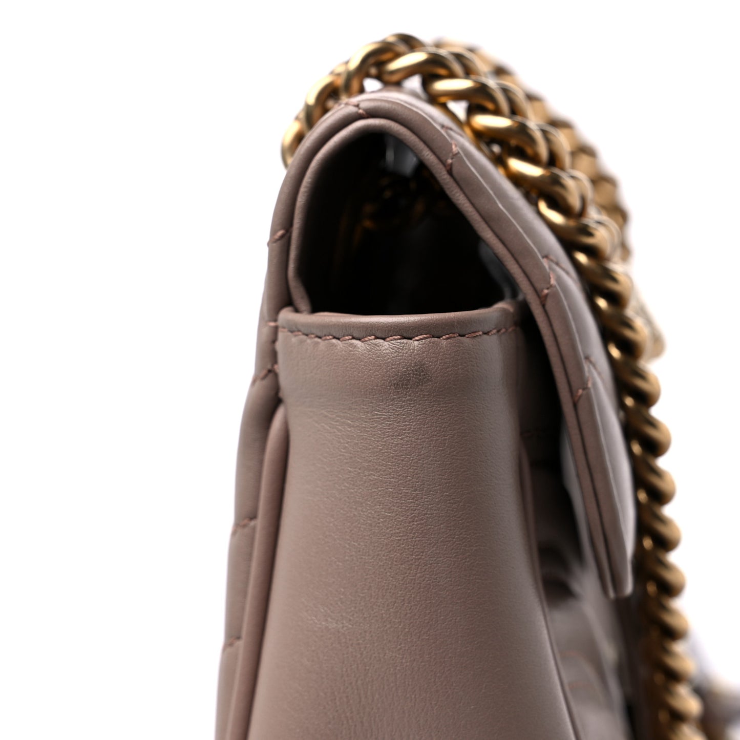 Calfskin Matelasse Small GG Marmont Shoulder Bag Porcelain Rose