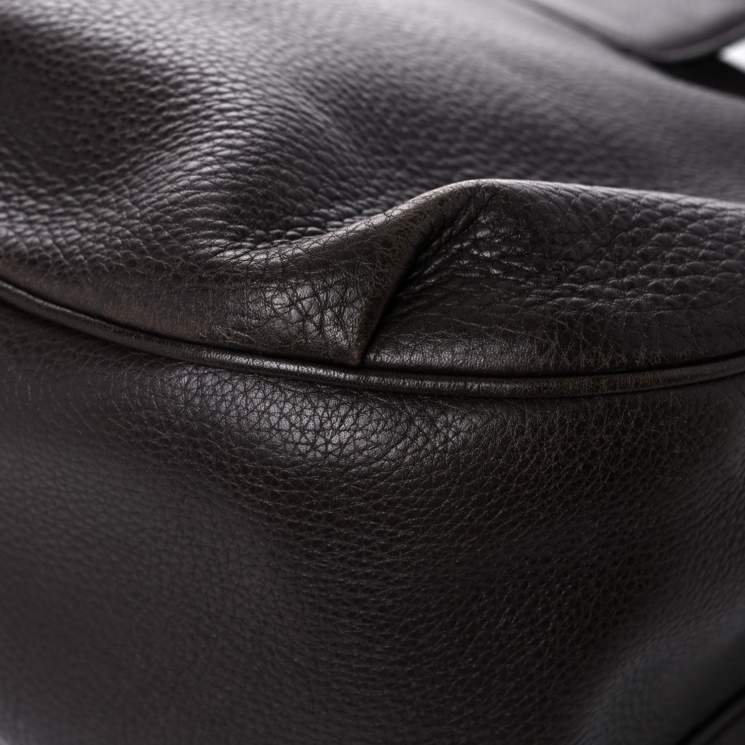 Gucci Calfskin Web Medium Dressage Hobo Coffee Brown 14 of 19