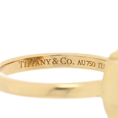 Tiffany 18K Yellow Gold Diamond 12mm Paloma Picasso Sugar Stacks Ring 52 6 4 of 4