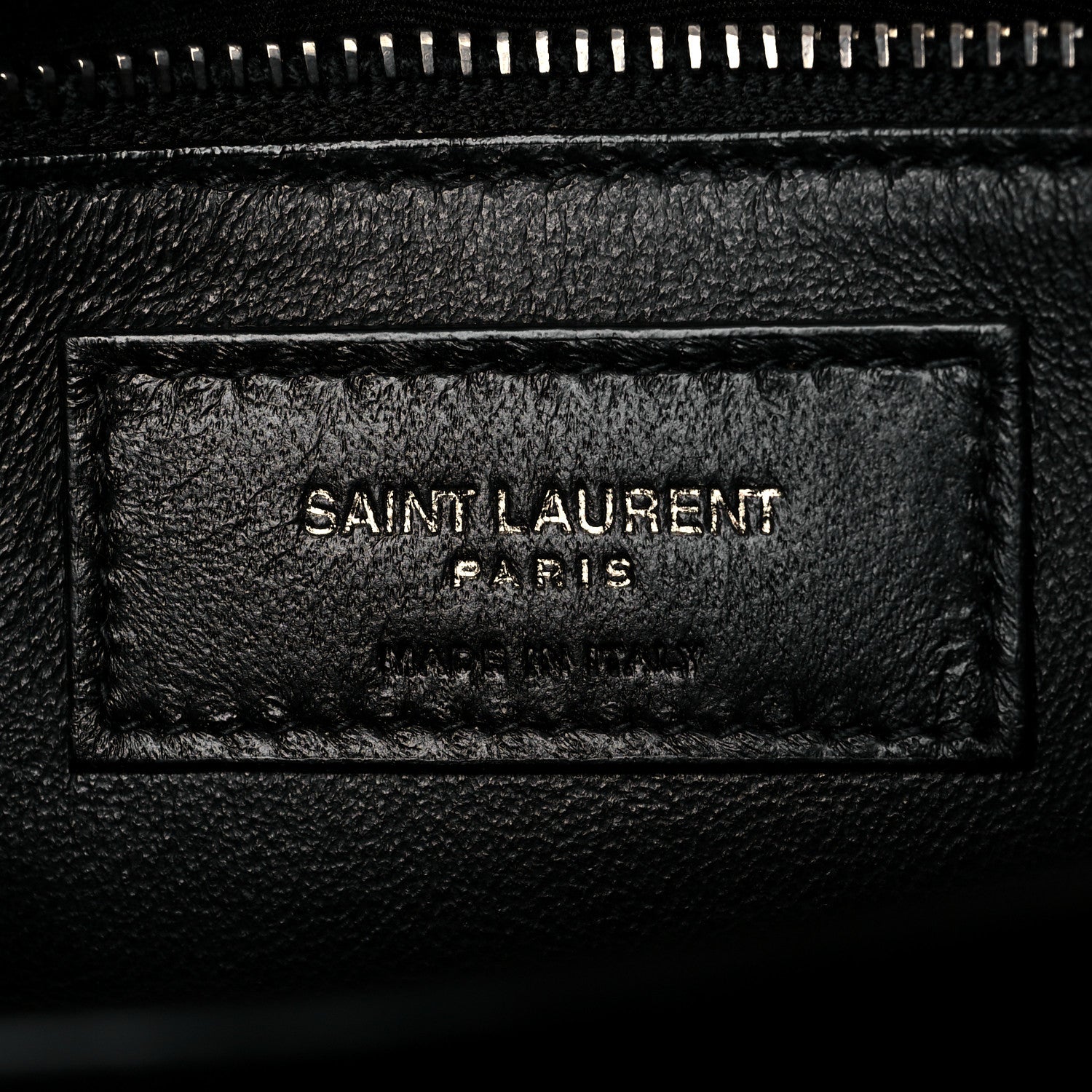 Saint Laurent Grain De Poudre Monogram Cassandra Clasp Bag Black 5 of 10