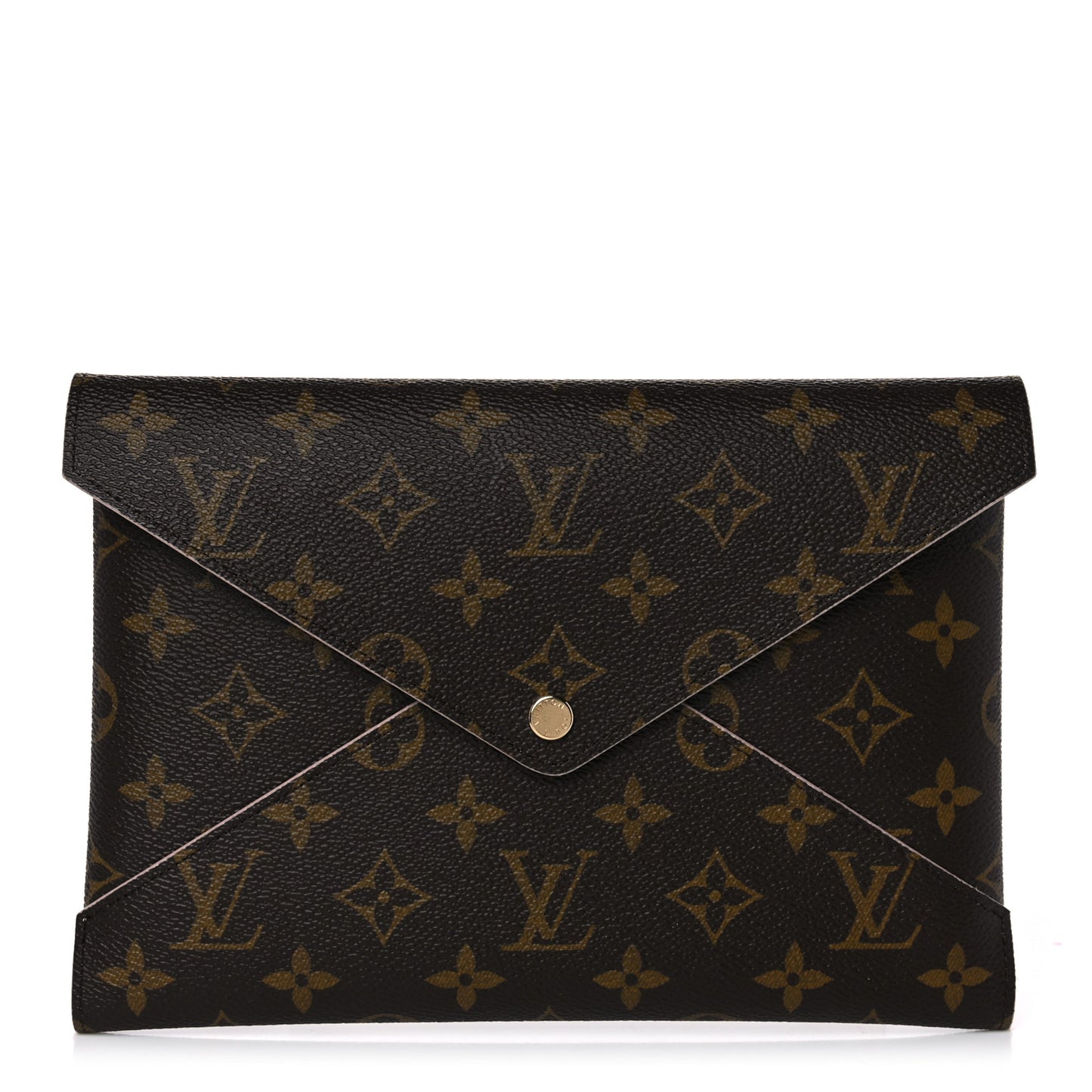 Monogram Large Kirigami Pochette Insert Rose Ballerine