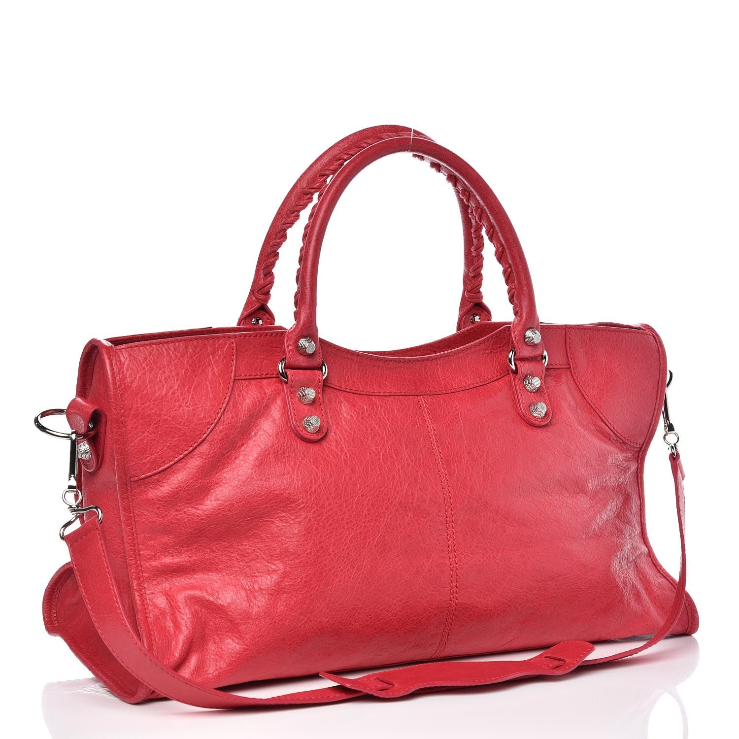 Balenciaga Agneau Giant 12 Silver Hardware Part Time Rose Thulian 4 of 8