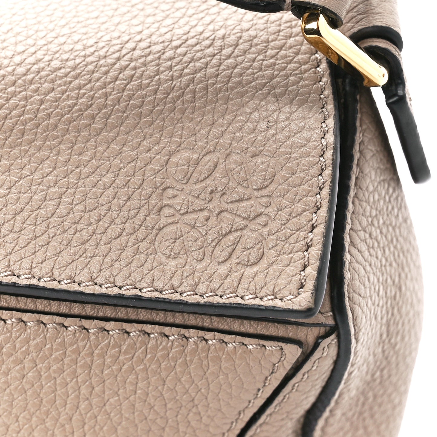 Calfskin Mini Puzzle Bag Sand Mink