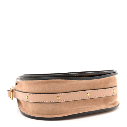 Chloe Calfskin Suede Small Nile Bracelet Bag Biscotti Beige 4 of 10