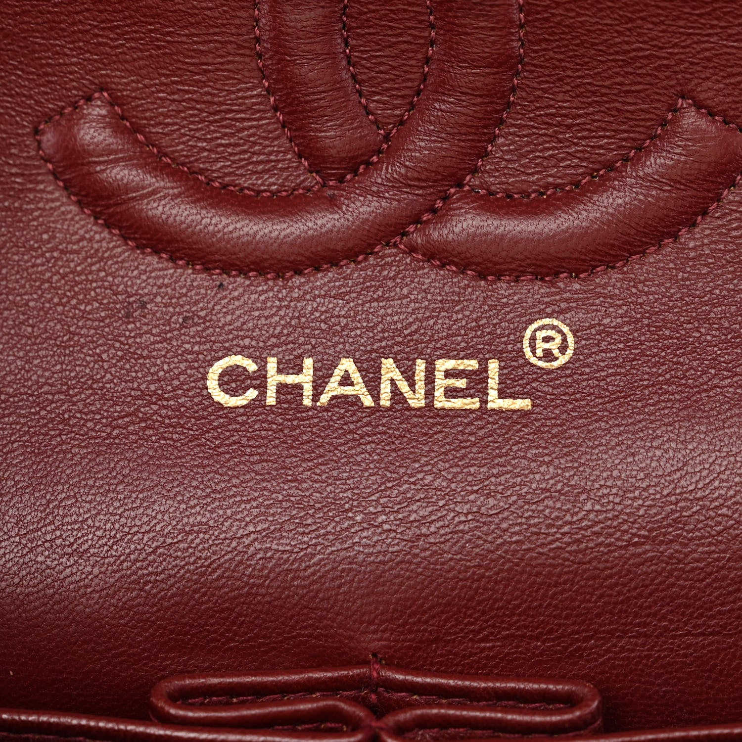 Chanel Lambskin Quilted Medium Double Flap Black 6 of 15