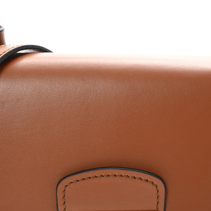 Miu Miu City Calf Lock Shoulder Bag Cognac 7 of 9
